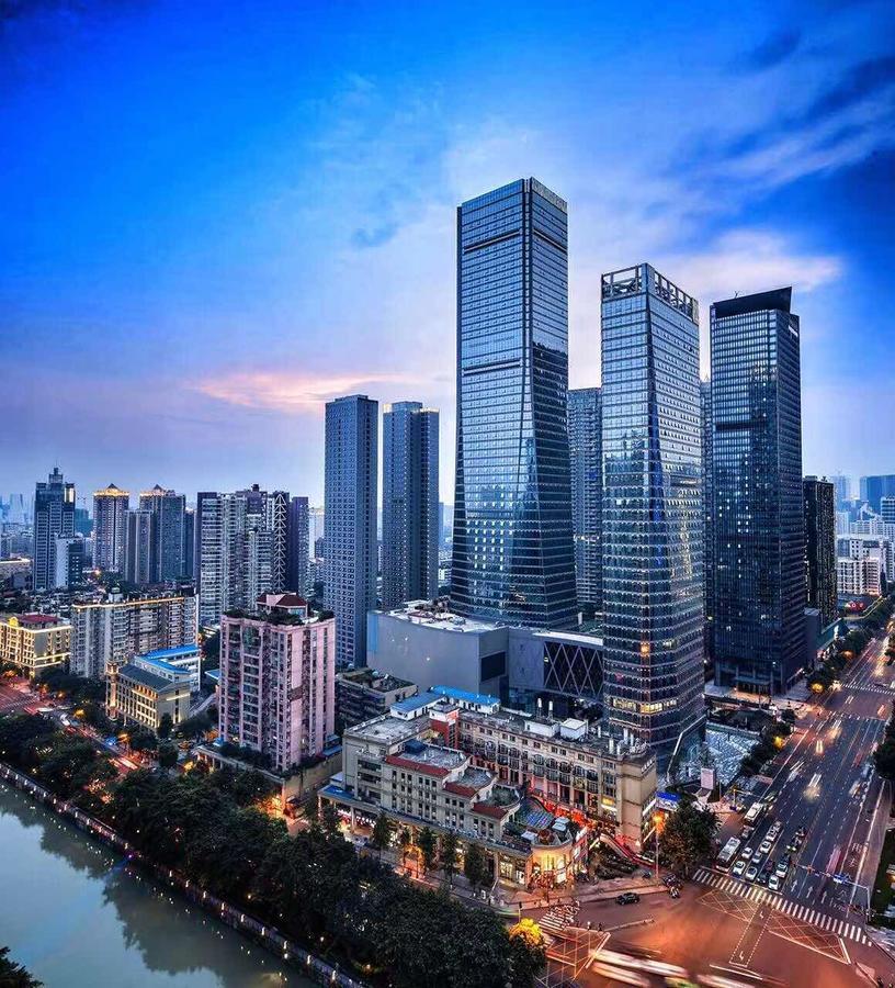 Tianfu In Service Apartement Chengdu Exterior photo