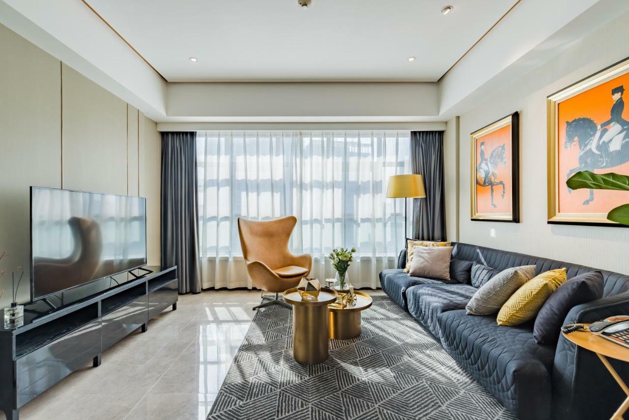 Tianfu In Service Apartement Chengdu Exterior photo